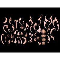 ราคา Brush ลายไทย สำหรับใช้กับโปรแกรม Zbrush ทุกเวอร์ชั่น ชุดเพื่อการศึกษา (19781461708)