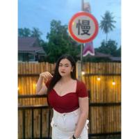 ราคา เสื้อไหมพรม สาวอวบ รุ่น ดราม่าสั้น (20528810872)