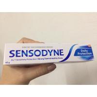 ราคา Sensodyne เซ็นโซดายน์ เดลี่ โพรเทคชั่น ยาสีฟันผสมฟลูออไรด์ ขนาด 40 กรัม (20430287699)