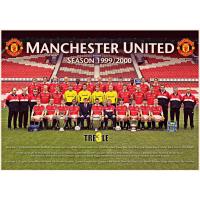 ราคา กรอบรูป แมนยู MANCHESTER UNITED TREBLE CHAMP (20872804917)