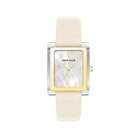 ราคา Anne Klein AK 2707TTIV Womens Leather Strap นาฬิกาข้อมือผู้หญิง Ivory Two Tone (20956286022)