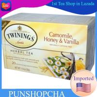 ราคา Twinings Herbal Tea Camomile Honey Vanilla Caffeine Free 20 Individual Tea Bags พร้อมส่ง ชาสุขภาพ ชาทไวนิงส์ (2762452848)