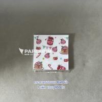 ราคา กระดาษรองขนม กระดาษรองจาน ขนาดเล็ก 6x6นิ้ว 100ใบ แพ็ค กระดาษตกแต่งจาน ฟู้ดเกรด (20605089401)