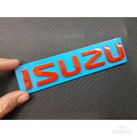 ราคา โลโก้ isuzu สีแดง อักษรแยก 2020 สำหรับติดท้าย (7104932323)