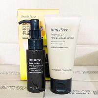 ราคา Innisfree Jeju Volcanic Pore Cleansing Duo Kit โฟมล้างหน้า อินนิสฟรี (12445247608)