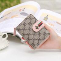 ราคา ANGY กระเป๋าใส่เหรียญ ง่าย Kawaii คลิปเงินสด ผู้หญิง กลอน หนัง PU สาวๆ ของขวัญ กระเป๋าใส่บัตรเครดิต กระเป๋าสตางค์สั้น กระเป๋าใส่เหรียญ กระเป๋าสตางค์ลายผึ้ง (21151615102)