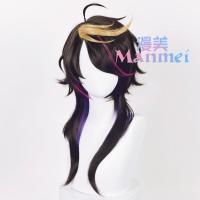 ราคา Manmei VTuber Shu Yamino Cosplay Wig NIJISANJI Luxiem 2022 Long Black Hair Heat Resistant Synthetic WigsTH (20895705031)