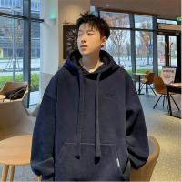 ราคา JF ไตล์ใหม่ เสื้อฮู้ดชาย เสื้อกันหนาวมีฮู้ดหนาสำหรับผู้ชาย เสื้อกันหนาวมีฮู้ดผู้ชายกระดุมหนาสไตล์อเมริกัน แจ็คเก็ตคู่อินเทรนด์ เสื้อแขนยาว เสื้อมีฮู้ดผู้ชาย (20292392471)