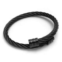 ราคา กำไลข้อมือกำไลข้อมือชายสแตนเลสแบบเปิดปรับได้กำไลข้อมือคู่รักฮิปฮอปพังค์ (17834356262)