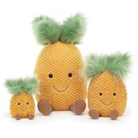 ราคา ตุ๊กตา Jelly Cat Amuseable Pineapple ตุ๊กตา สัปปะรด ขนาด กลาง Large สินค้ามือสองนำเข้าจากอเมริกา (16530105813)