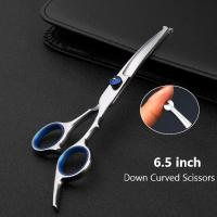 ราคา กรรไกรเล็มกรรไกรโค้งแมวและตัดแต่งขนสุนัขสำหรับสัตว์เลี้ยงระดับมืออาชีพ (17732406096)