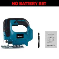 ราคา จิ๊กเลื่อยไฟฟ้า65มม พร้อมใบเลื่อย1ใบเลื่อย3เกียร์ตัวเลื่อนไร้สายเลื่อยตัดองศาเลื่อยอเนกประสงค์สำหรับแบตเตอรี่ Makita 18V (21035868419)