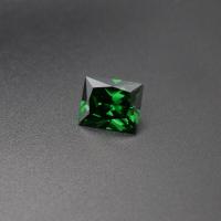 ราคา AAA มรกตสีเขียวไพลินเพชรมรกตไม่ฝังพลอย DIY หินอัญมณีสีเขียว5 7มม (9929433240)