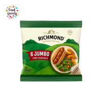 ราคา Richmond 6 Jumbo Pork Sausages 540g ริชมอนด์ 6 ไส้กรอกหมูจัมโบ้ 540 กรัม (20345049931)