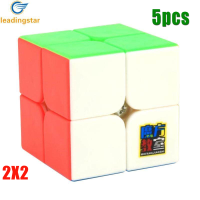 ราคา LEADINGSTAR 1 5pcs 2x2 Matte รูบิก รูบิค พื้นผิวปริศนา Cube การพัฒนาทางปัญญา คิวบิก บรรเทาความวิตกกังวลความเครียด ของเล่น cod (16326649489)