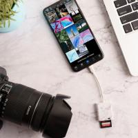 ราคา MITZ xBridge โหลดรูปจากกล้อง เข้าไอโฟน ไอแพด ได้ง่ายๆ SD Card reader (17541896689)