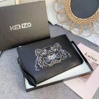 ราคา กระเป๋าสตางค์คลิปห่วงห้อยกระเป๋าผู้ชายลายหัวเสือปักเป็นที่นิยมในยุโรปอเมริกากระเป๋าถือทรงซองจดหมายความจุมาก (20352902457)