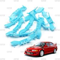 ราคา กิ๊บพลาสติกยึดคิ้วหลังคารถ กิ๊บคิ้วหลังคา 10 ชิ้น สีฟ้า สำหรับ Mitsubishi Lancer E Car ปี 1992 1996 (16291250792)