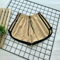 ราคา 501 กางเกงขาสั้นสายฝอ ทรงสปอร์ต 3 แถบ ทรงสวย ใส่สบาย (20594565439)