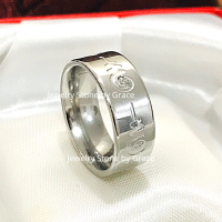 ราคา แหวนอุณาโลม แหวนนาคนิมิตร สแตนเลสแท้18k ฝังเพชรCZ แหวนทอง แหวนพระ แหวนมงคล แหวน แหวนเสริมดวง แหวนผู้หญิง แหวนผู้ชาย (8893529594)