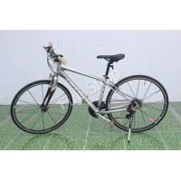 ราคา จักรยานไฮบริดญี่ปุ่น ล้อ 700c มีเกียร์ อลูมิเนียม Cannondale Quick สีเงิน จักรยานมือสอง (15214942520)