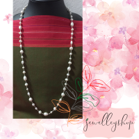 ราคา สร้อยคอมุกแท้ สร้อยคอมุกน้ำจืด สีขาว สีเทา หลากสี ยาว 34 นิ้ว คละไซส์ คละทรง (6738144815)