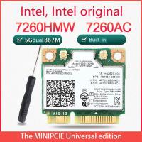 ราคา 7260AC Wireless Network Card 7260HMW 1200M 5G Dual Band Gigabit Network Card Bluetooth4 0 MINI PCIE Wifi Adapter Dual Band Gigabit Network Card (17482794440)