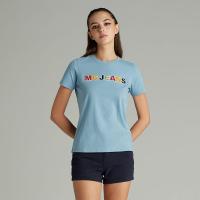 ราคา Mc Jeans เสื้อยืดแขนสั้นผู้หญิง คอกลม สีฟ้า ผ้านุ่ม ระบายอากาศได้ดี MTSZ888awq (19490745503)