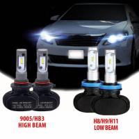 ราคา หลอดไฟหน้า Led สําหรับ Toyota Camry ไฟสูง9005 Low Beam H 11 2007 2017 (7402747845)