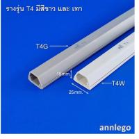 ราคา รางเก็บสายไฟ สายโทรศัพท์ สีขาว สีเทา ยี่ห้อ PRI รุ่น T PRI Type T ยาว 1 เมตร (17242936969)