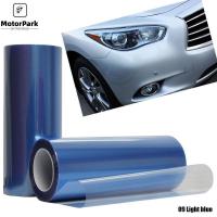 ราคา Motorpark สติกเกอร์ติดไฟหน้ารถยนต์แผ่นฟิล์มติดไฟตัดหมอกไวนิลขนาด30 60ซม (13824320443)