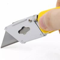 ราคา คัตเตอร์ คัตเตอร์พับได้ มีดคัทเตอร์ มีดพับ มีด คัตเตอร์อเนกประสงค์ แถมใบมีดSK5 5 ใบ มีดอเนกประสงค์ คัตเตอร์พับอเนกประสงค์ พร้อมส่ง (16915494942)