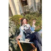 ราคา B R T Detail เซ็ทเอี๊ยมกางเกงขายาวมาพร้อมเสื้อตัวในเสื้อตัวในเป็นผ้าพิมพ์ลาย มีคอปก แขนตุ๊กตา มากับเอี๊ยมกางเกงขายาวแต่งกระเป๋างานน่ารักมาก แนะนำเลย (21235863703)