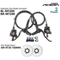 ราคา Shimano เบรค MT200 BL BR MTB จักรยานไฟฟ้าจักรยานเสือภูเขาดิสก์เบรกไฮดรอลิคเบรคจักรยานไฟฟ้าอัปเดตจาก M315ชิ้นส่วนเบรกจักรยาน (13295816209)
