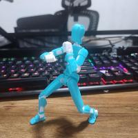 ราคา ของเล่นสำหรับเด็กผู้ชายพิมพ์3D ประกอบและลงสีเองมีดโรบูตุ๊กตาหัวไชเท้าไม้ขีดไฟมีหลายข้อต่อหุ่นยนต์เคลื่อนย้ายได้ทั้งตัว (21118705291)