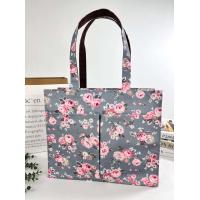 ราคา กระเป๋าผ้าเคลือบกันน้ำ A4 ทรงนอน สะพายไหล่ ขนาด 14 ใส่เอกสาร ใส่แฟ้มได้ จุมากๆ (20988908865)