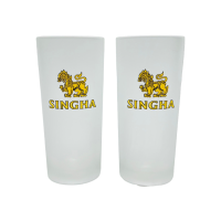 ราคา แก้วขุ่นทรงกระบอก แก้วลายเบียสิงห์ ฟอส (20938365055)