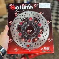 ราคา จาน220มิล Solute จานเบรคหน้า ใส่เวฟ 110i 125i ปลาวาฬ LED เเละ PCX 2014 2017 (20971559261)