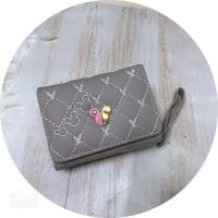 ราคา 1211 3พับ กระเป๋าสตางค์ 3 พับ ช่องซิปรอบขนาด 8x11 cm (19134285999)