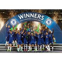 ราคา โปสเตอร์ สโมสรเชลซี Chelsea champions ขนาด A3 (20872388357)