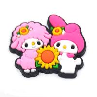 ราคา 1ชิ้น Croc Sanrio ตัวละคร Jibz การ์ตูนน่ารักอบเชยเมโลดี้ DIY เครื่องประดับรองเท้า Kuromi ตกแต่งพีวีซีเด็กเล็กเด็กผู้หญิงผู้หญิงของขวัญแสนน่ารั (20469080779)