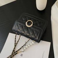 ราคา Miss LAVA Mallกระเป๋าใบเล็กหญิงฤดูร้อนปี 2021 เทรนด์ใหม่สไตล์ฮอตแฟชั่นกระเป๋าสะพายข้างสีขาวป่า ins กระเป๋าโซ่ (11111109366)