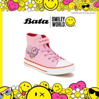 ราคา Bata บาจา by North Star SMILEY รองเท้าผ้าใบหุ้มข้อ แบบผูกเชือก ดีไซน์เก๋ สีสันสดใส สำหรับเด็กผู้หญิง สีชมพู รหัส 3095558 (20537218197)