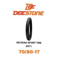 ราคา Deestone ยางนอกมอเตอร์ไซค์ D971 70 80 17 (6241458913)