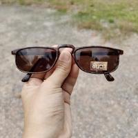 ราคา แว่นกันแดด แว่นตาวินเทจ เก่าเก็บยุค 90S รุ่น Rare item Sun กรอบทรงวินเทจ ลายเสือ เลนส์สีน้ำตาล วินเทจแท้ หายากและไม่มีผลิตอีกแล้ว (17022332405)