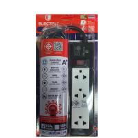 ราคา Electon ปลั๊กพ่วง สายพ่วง 3เต้าเสียบ 1 สวิตซ์ ยาว 3 เมตร มอก คุณภาพดี รุ่น EP A3103 Extension Cable 3 meter (377588882)