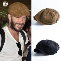 ราคา BE ผู้ชายหมวกNewsboy Herringboneเด็กทำขนมปังหมวกแก๊ปแบนหมวกย้อนยุคหมวกNewsboy (1195328059)