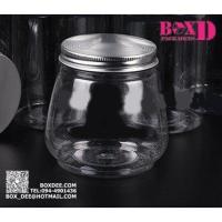 ราคา กระปุกพุดดิ้งพลาสติก ฝาอลูมิเนียม กระปุก โหล ฝาอลูมิเนียม PVC15 แพค 6 ใบ (17469927287)