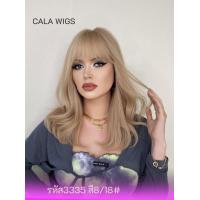 ราคา วิกผม วิกผมลอน สีบอนขาว ยาว45 เช็น 3335 สีสวยเหมือนจริง มีหนังศรีษะเทียมเหมืออออนจริง (15976322738)