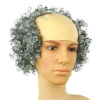 ราคา GDGDB อุปกรณ์ประกอบฉาก วิกผมตลกหัวล้าน หยิกหยักศก แบบตรง วิกชายชราหัวล้าน วันโกหก นุ่มนุ่มๆ วิกผมศีรษะฮาโลวีน การแสดงงานแฟนซี (20022183728)